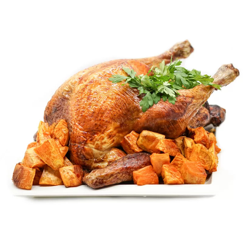 Receta con pavo relleno fresco