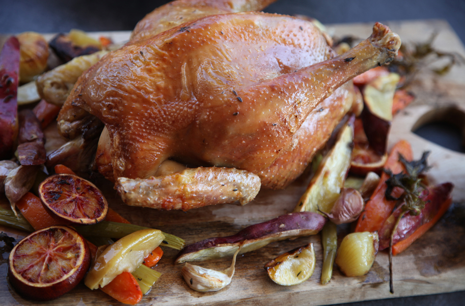 Receta con pollo de bresse