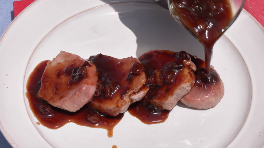 Receta con solomillo ibérico
