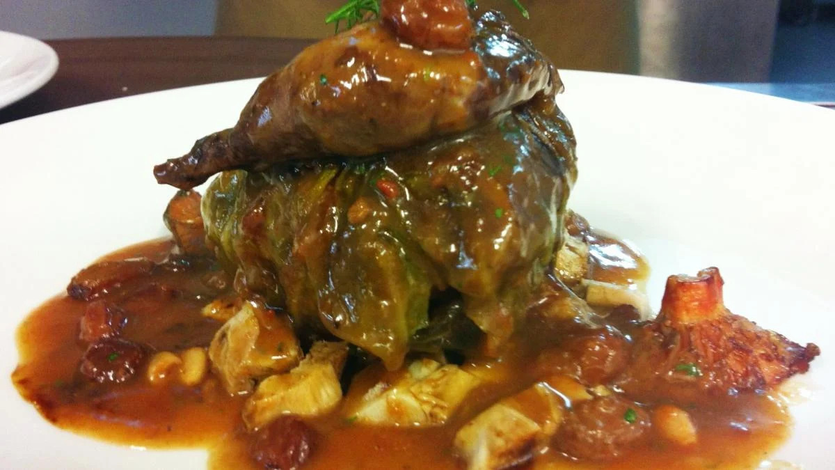 Receta con perdiz autóctona