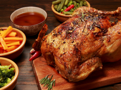 El pollo asado: una opción saludable y versátil para tus comidas